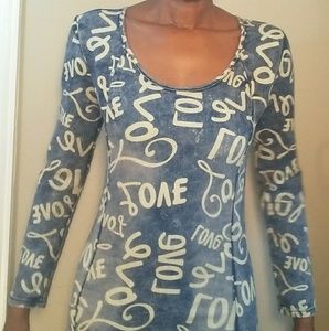 Jean (love) mini dress Size Medium